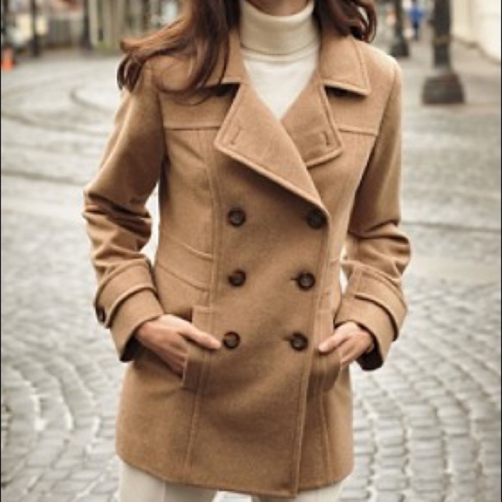 Lands End Pea Coat